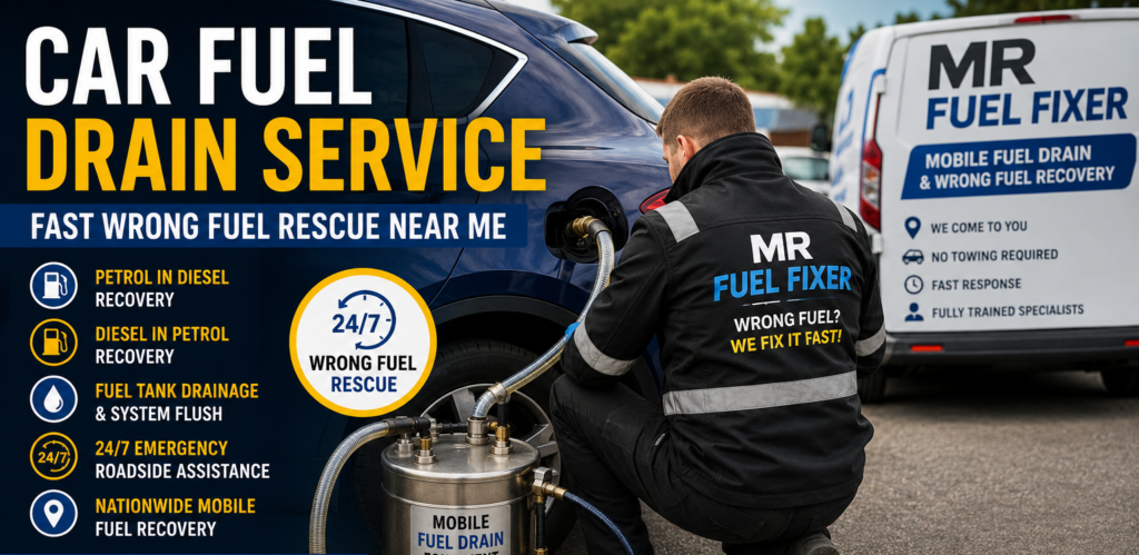 Car Fuel Drain Service
