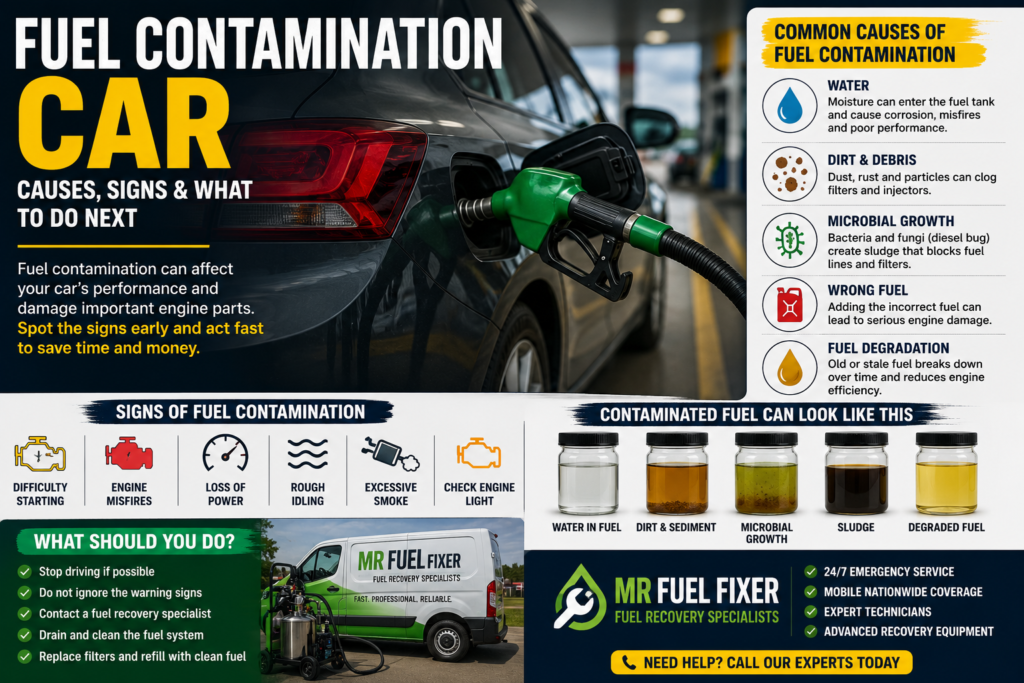 Fuel Contamination Car: Causes, Signs, and What to Do Next