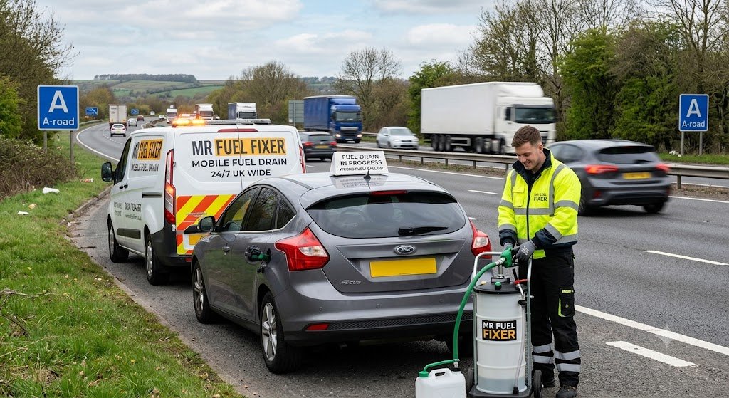 Fuel Drain Near Me: Find Fast Mobile Fuel Drain Services in the UK