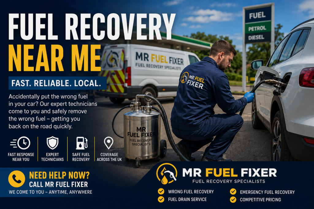 Fuel Recovery Near Me: Fast and Reliable Fuel Recovery Services Across the UK