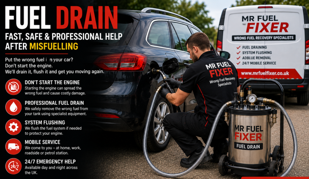 fuel drain