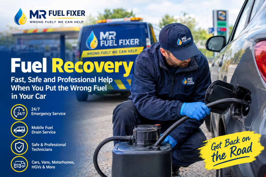 Fuel Recovery: Fast Help When You Put the Wrong Fuel in Your Ca