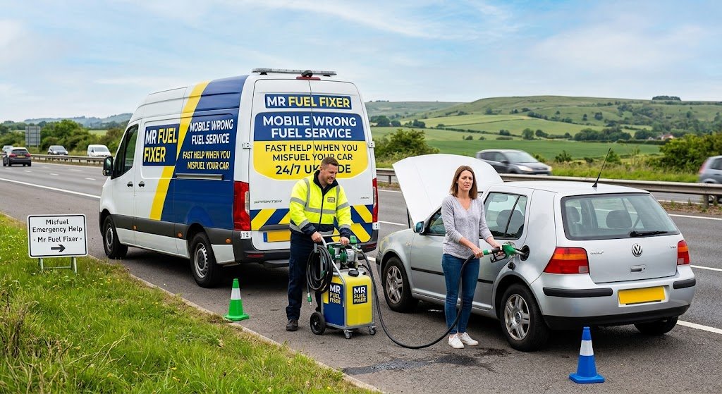 Mobile Wrong Fuel Service: Fast Help When You Misfuel Your Car