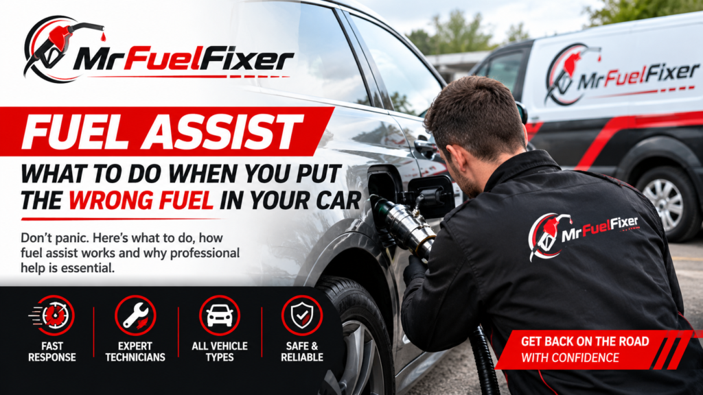 Fuel Assist: What to Do When You Put the Wrong Fuel in Your Car