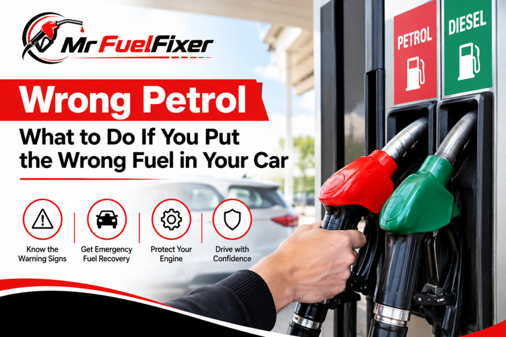 Wrong Petrol: What to Do If You Put the Wrong Fuel in Your Car